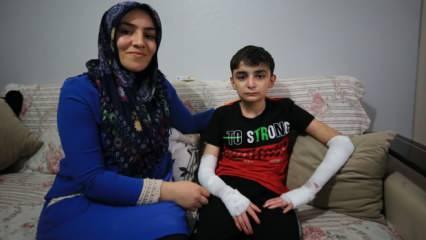 "Kelebek hastası" Emircan'ın annesi: En büyük hayalim sağlığına kavuşması