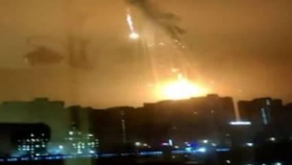 Kiev'e yoğun bombardıman: 5 patlama birden 
