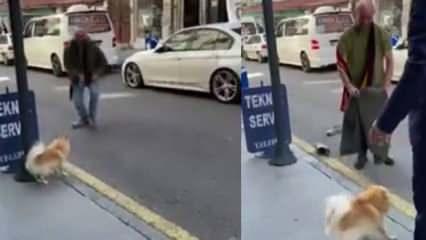 Nevşehir'de bir adam köpeğin havlamasına dayanamadı o da havladı