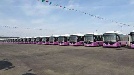 Otokar’dan Azerbaycan’a 50 adet şehir içi otobüs teslimatı