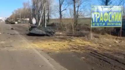 Rus işgaline Ukrayna'dan yanıt: Askerler esir alındı, tanklar imha edildi