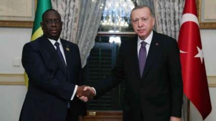 Senegal Cumhurbaşkanı Sall, Başkan Erdoğan'ı şehit Eren için aradı