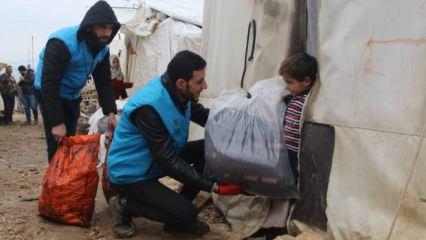 Türkiye Diyanet Vakfı Suriye’de 80 bin aileye yardım ulaştırdı