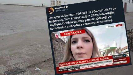 Ukrayna Rusya savaşında Halk TV'den yalan haber: Türk konsolosluğu ülkeyi terk etti