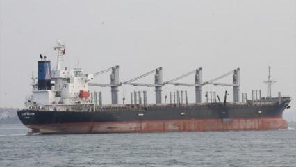 Ukrayna'dan gelen kargo gemisi İstanbul Boğazı'ndan geçti