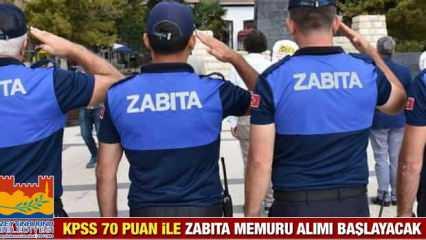 Zeytinburnu Belediyesi KPSS 70 puan ile Zabıta Memuru alım ilanı! Başvuru için son 3 gün...
