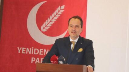 Fatih Erbakan’dan 6’lı masadaki 5 partiye kritik çağrı 