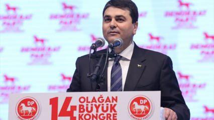 Gültekin Uysal yeniden DP genel başkanlığına seçildi
