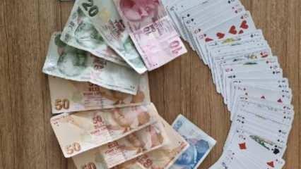 Kayseri'de kumar oynayan 10 kişiye 18 bin TL ceza