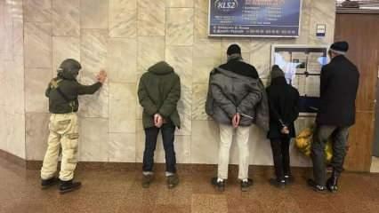 Kiev metrosunda sabotajcı operasyonu