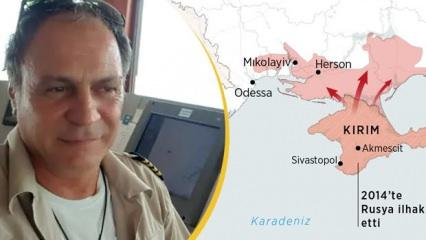 Türk kaptandan Ukrayna'da asil duruş: Gönderde Türk bayrağı var, terk edemeyiz