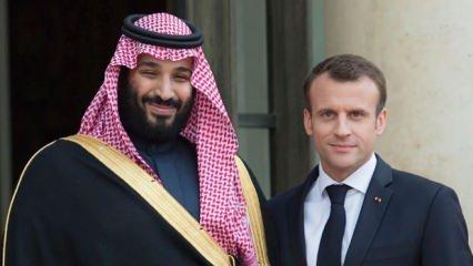 Prens Selman, Fransa Cumhurbaşkanı Macron ile görüştü