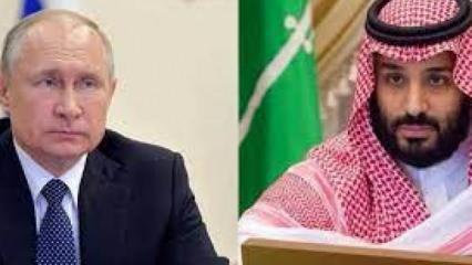 Putin ve Suudi Arabistan Veliaht Prensi Selman petrolü görüştü