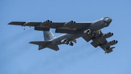 Rusya'ya mesaj mı? ABD bombardıman uçağı B-52 Ukrayna sınırında uçtu