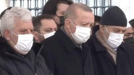 Son Dakika: Başkan Erdoğan, Halit Çizmeci'nin cenaze törenine katıldı
