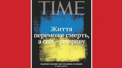 TIME'dan Ukrayna kapağı: 'Hayat ölüme, aydınlık karanlığa galip gelecek'