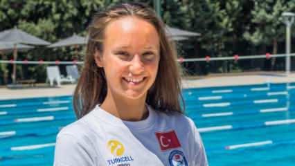 Ukrayna asıllı milli yüzücü Viktoria Zeynep Güneş'in savaş üzüntüsü!