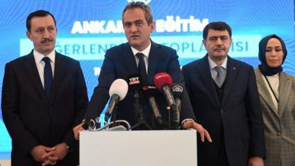 Bakan Özer'den Ankaralılara müjde: 81 okulun güçlendirmesi yapılacak