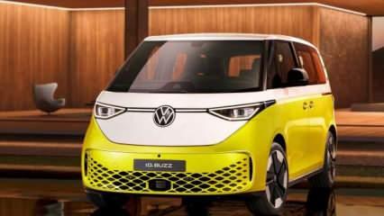 Elektrikli minibüs Volkswagen ID. Buzz tanıtıldı! İşte özellikleri