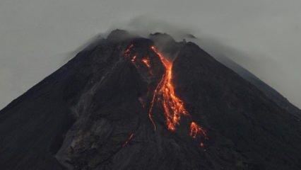Endonezya'da Merapi Yanardağı'ndaki patlamalar nedeniyle 253 kişi tahliye edildi