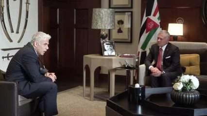 İsrail Dışişleri Bakanı Lapid, Ürdün Kralı ile görüştü