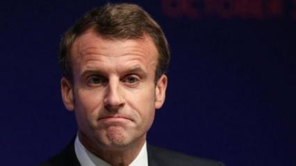 Macron'un ilk mitinginde "soruların seçmene önceden dağıtılması" alay konusu oldu