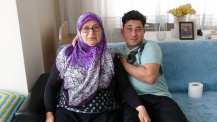 Rize'de 67 yaşındaki kadının film gibi hikayesi! Engelli oğluyla yaşam mücadelesi veriyor