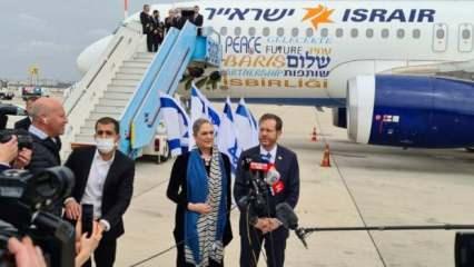 İsrail Cumhurbaşkanı Herzog Ankrara'da! Dikkat çeken mesaj