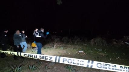 Antalya'da ormanlık alan içindeki mezar polisi alarma geçirdi