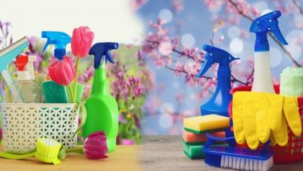 Bahar temizliği nasıl yapılır? Bahar temizliği &ouml;nerileri Dip k&ouml;şe bahar temizliği nasıl yapılır