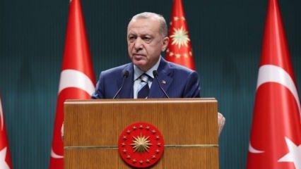 Cumhurbaşkanı Erdoğan'dan Berat Kandili mesajı