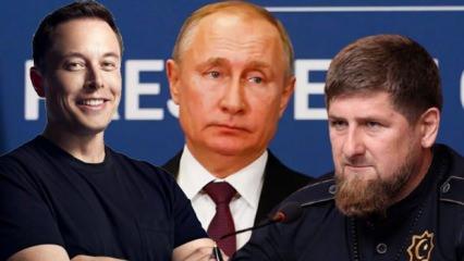 Elon Musk Çeçen lider Kadirov'la resmen dalga geçti! Musk Putin'le teke tek çıkmak isteyince...