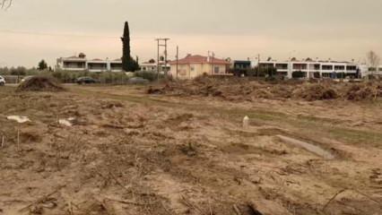 Yunanistan'da Müslüman mezarlığı yok edildi