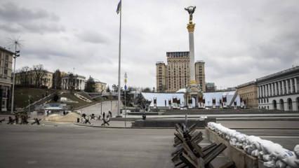 Ukrayna'nın başkenti Kiev'de sokağa çıkma yasağı