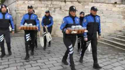 Üsküdar Meydanı'nda Çanakkale menüsü dağıtıldı