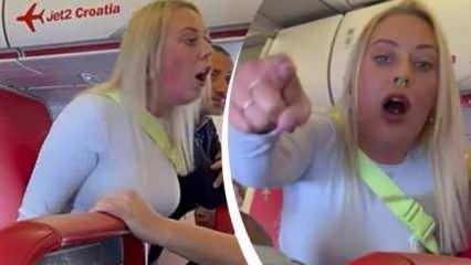 Antalya uçağında ortalık karıştı! Ağlayan bebeğe sinirlenen kadın, yolcuları tokatladı