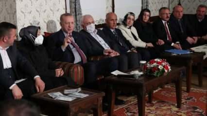 Başkan Erdoğan'dan 'Şifa' tarifi: Bu dörtlüyü karıştırarak yer yatarım
