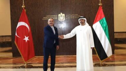 Dışişleri Bakanı Çavuşoğlu, BAE'li mevkidaşı Al Nahyan ile görüştü