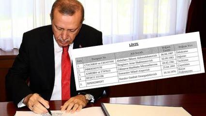 Başkan Erdoğan'dan 5 isim için mal varlıklarını dondurma kararı