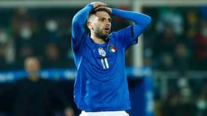 İtalya, Kuzey Makedonya'ya elenerek Dünya Kupası bileti alamadı!