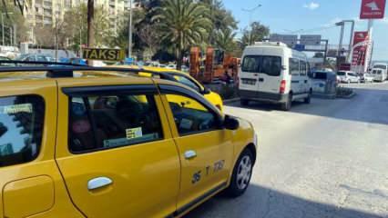 İzmir'de taksi ücretlerine zam: İndi-bindi 20 TL oldu