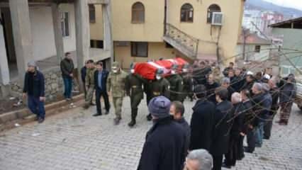 Kanserden ölen Kıbrıs gazisi, Şemdinli'de toprağa verildi