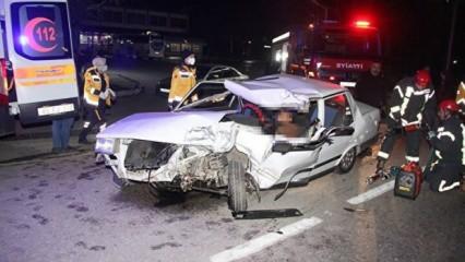 Manisa'da feci kaza: Sürücü hayatını kaybetti!