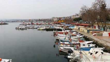 Marmara Denizi'nde ulaşıma "poyraz" engel oldu