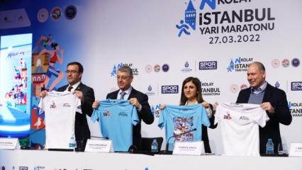 N Kolay İstanbul Yarı Maratonu'nun tanıtımı yapıldı