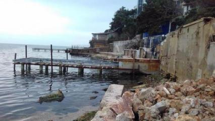 CHP'li meclis üyesi Burgazada'da plajı kendi mülküne katmaya çalıştı