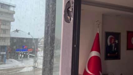 Son Dakika: AK Parti Yüksekova İlçe Başkanlığına saldırı!