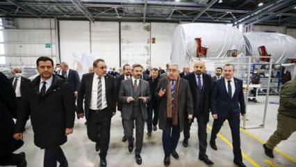 TBMM Milli Savunma Komisyonu üyeleri TUSAŞ'ı ziyaret etti