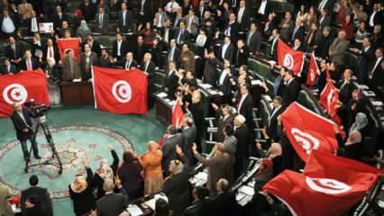 Tunus'ta 3 siyasi partiden krize karşı "geçiş hükumeti" talebi 