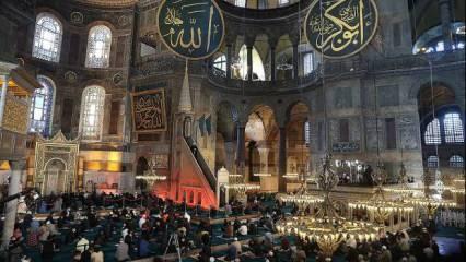 Ayasofya-i Kebir Camii'nde ilk teravih namazını Diyanet İşleri Başkanı Erbaş kıldıracak